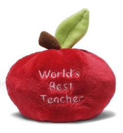 Gund "Apple Beanbags" 給老師的3吋紅蘋果